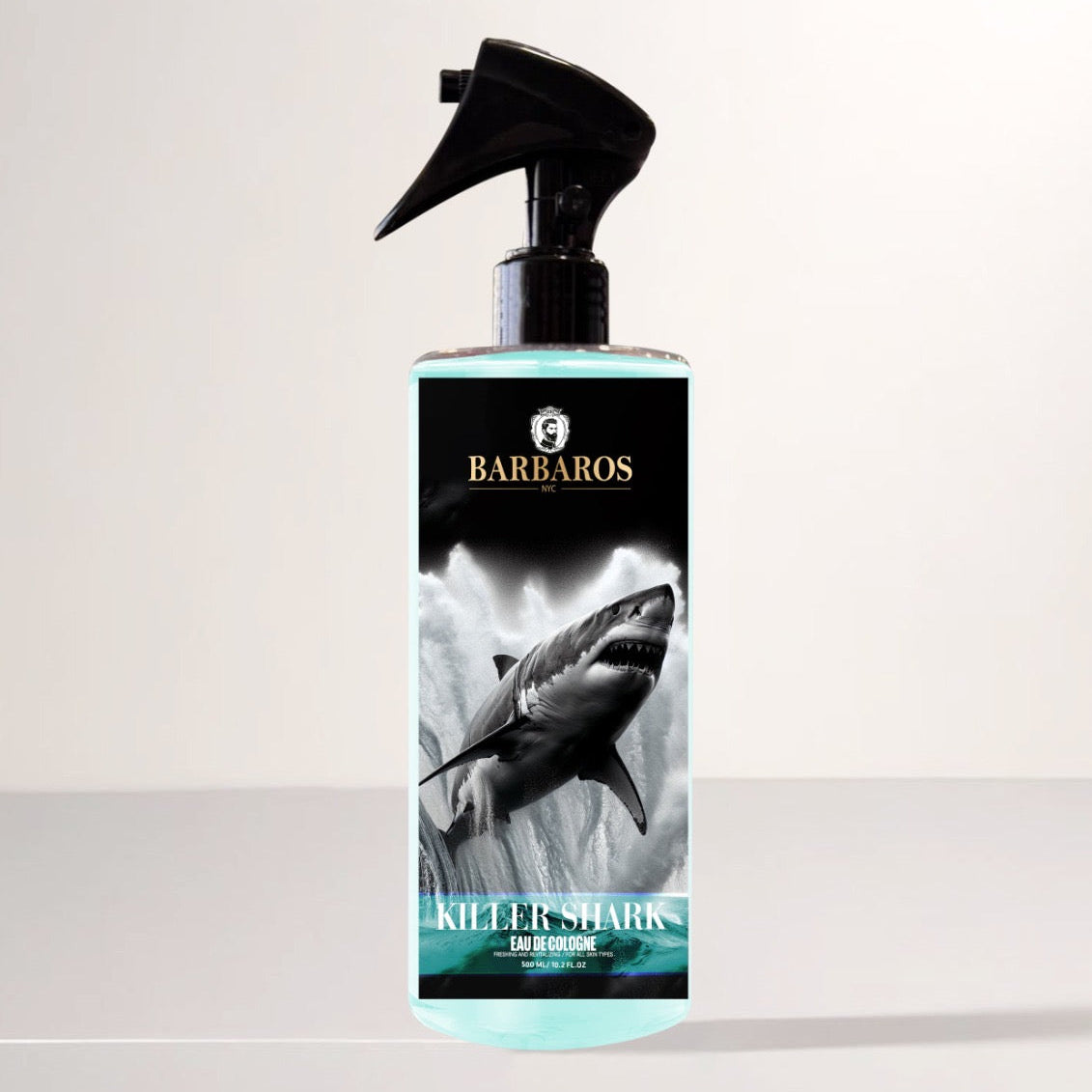Barbaros Killer Shark Cologne 500ml
