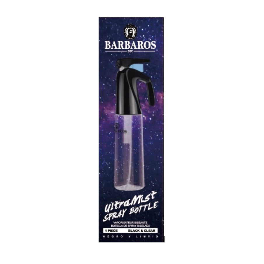 Barbaros Ultra Mist Spray Bottle - Transparent